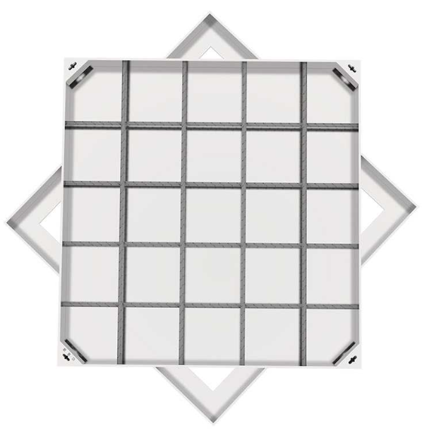 迎江不锈钢方井展示